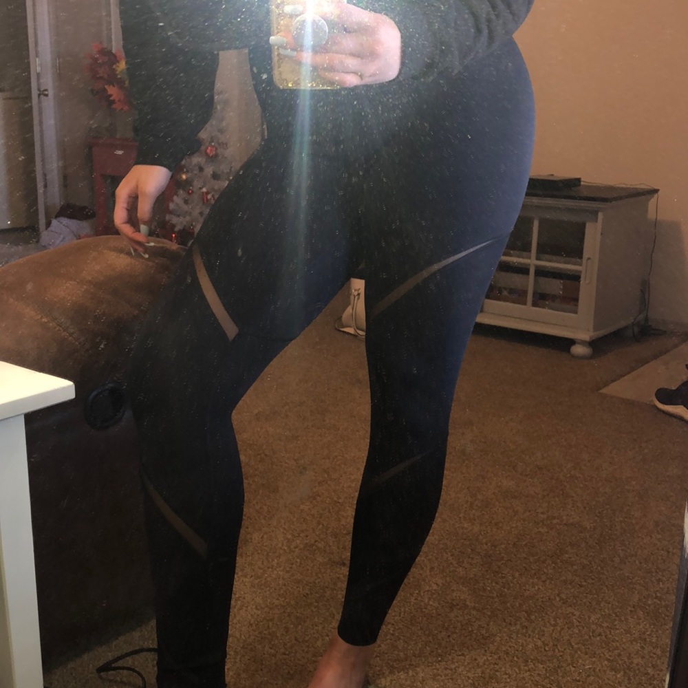 Lululemon High Times (wrap mesh) Leggings
